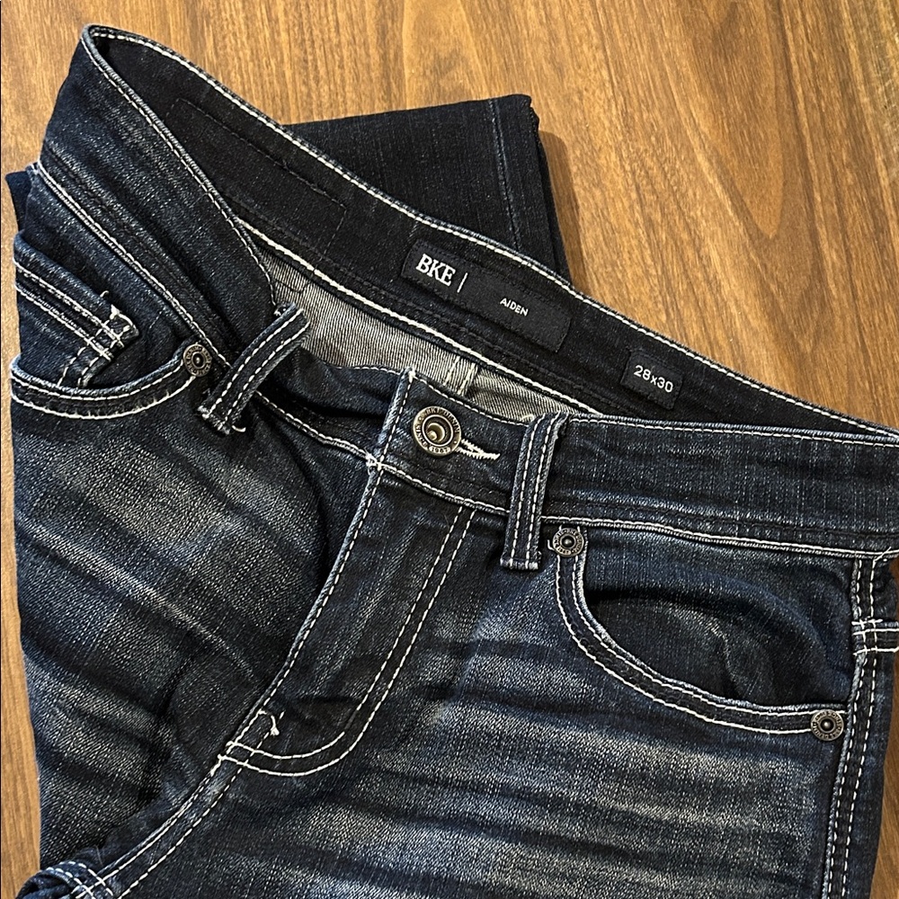 BKE Men's Aiden Boot Stretch Jeans.  Size 28x30